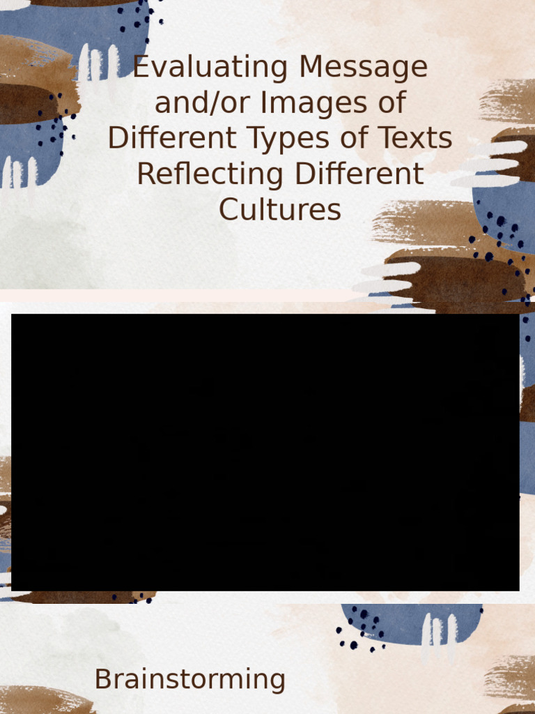 Analyzing Cultural Messages in Communication | PDF | Idea | Critical ...