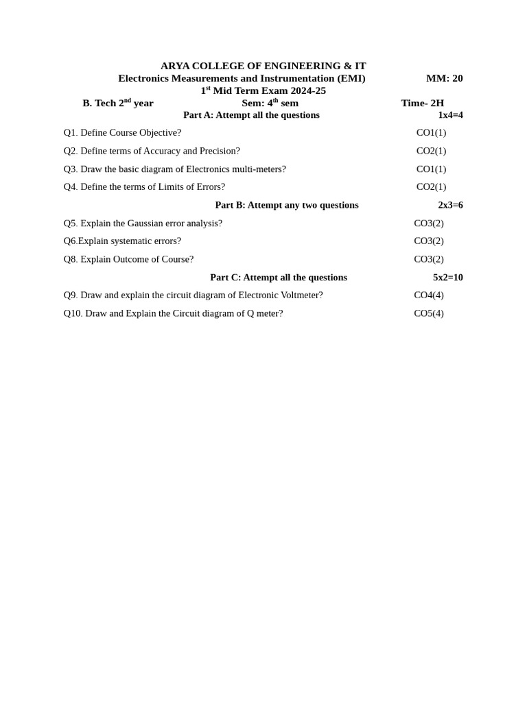 EMI Paper | PDF