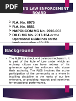 PLEB Structure and Procedures Overview | PDF | Affidavit | Complaint
