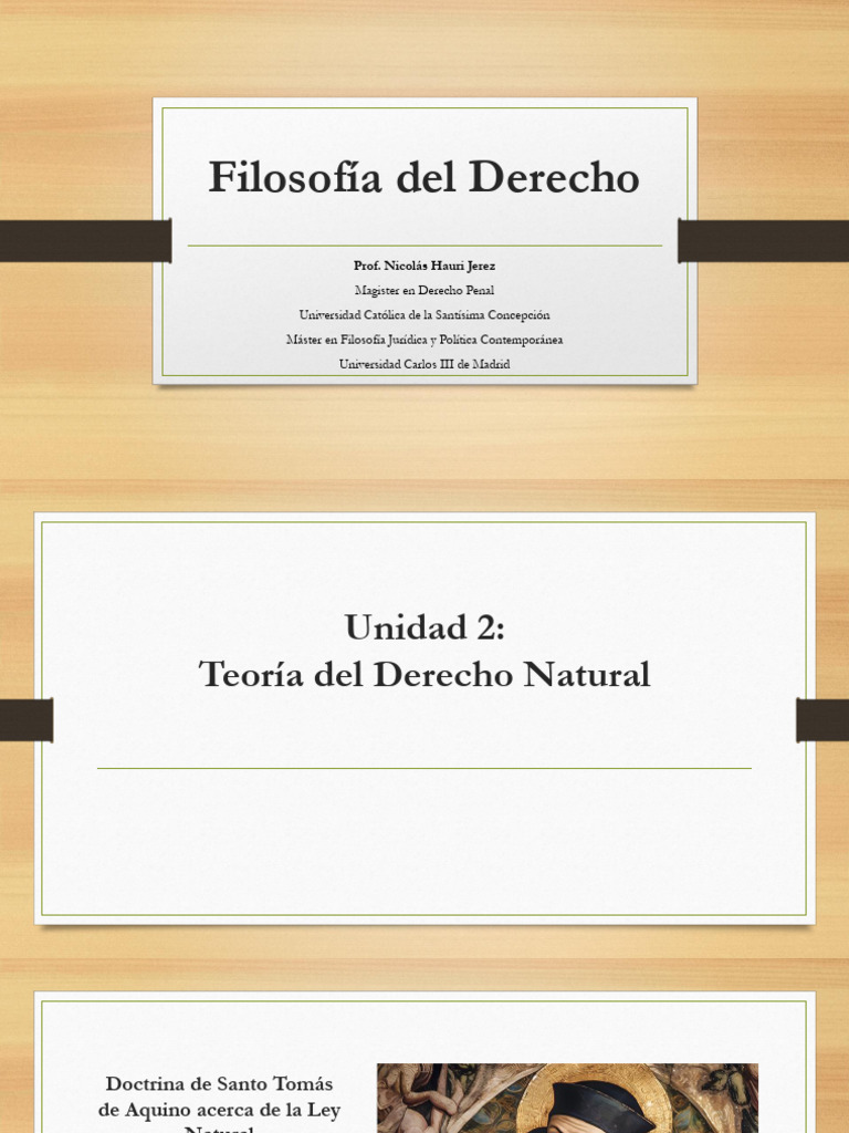 Ley Natural según Santo Tomás de Aquino | PDF | Tomás de Aquino | La ...