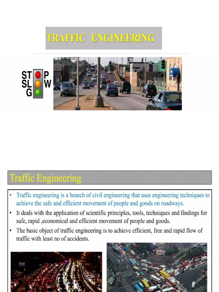O-D Survey Applications in Traffic Engineering | PDF