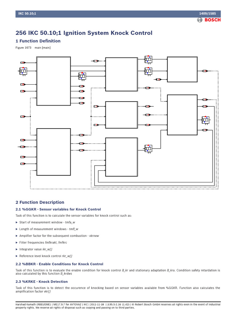 Knock Control Adaptation Overview | PDF | Computer Engineering