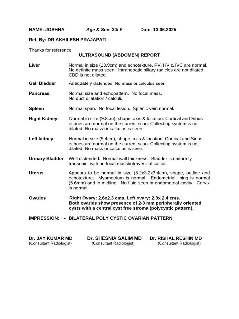 Pcod Ab | PDF