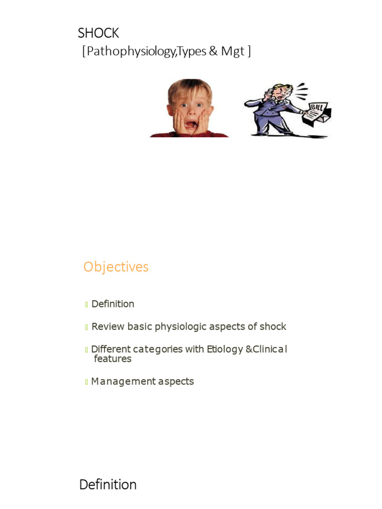 Understanding Shock: Types and Management | PDF | Shock (Circulatory ...