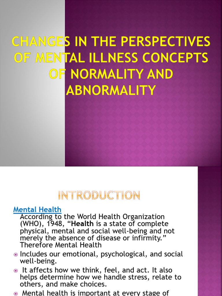 Mental Illness | PDF | Diagnostic And Statistical Manual Of Mental ...