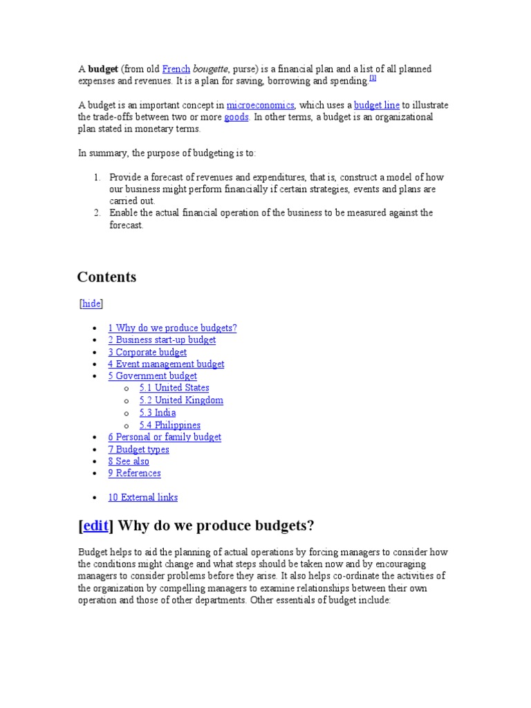 Understanding Budgeting Basics | PDF | Budget | Government