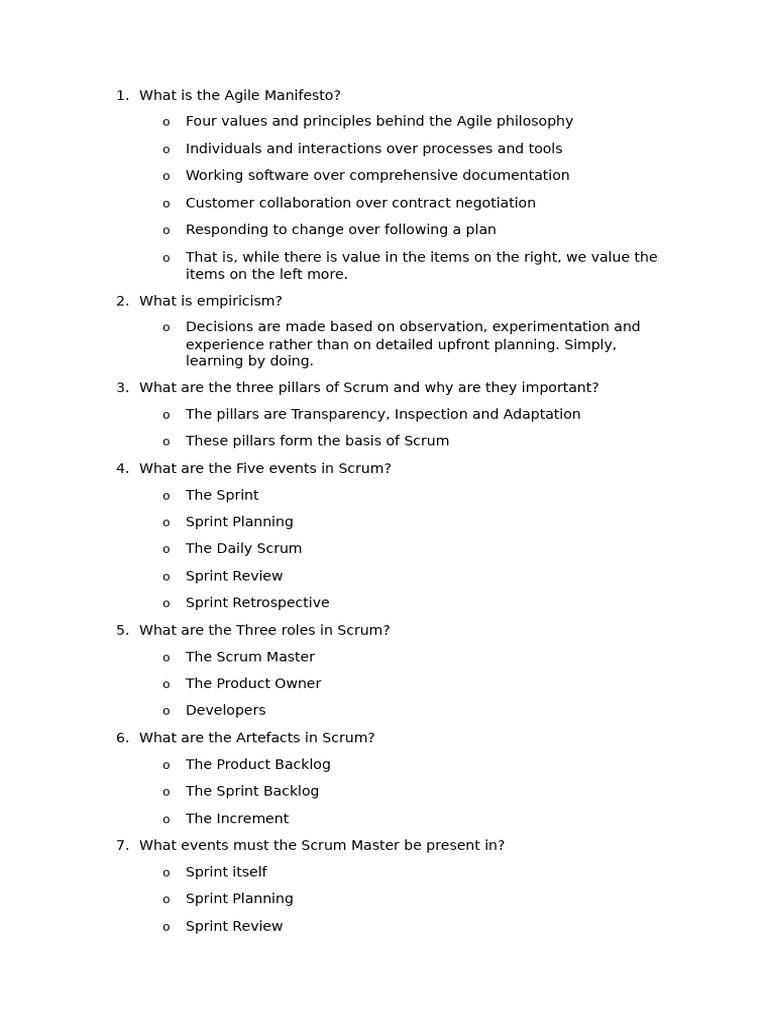 Understanding Scrum Framework Basics | PDF | Scrum (Software ...