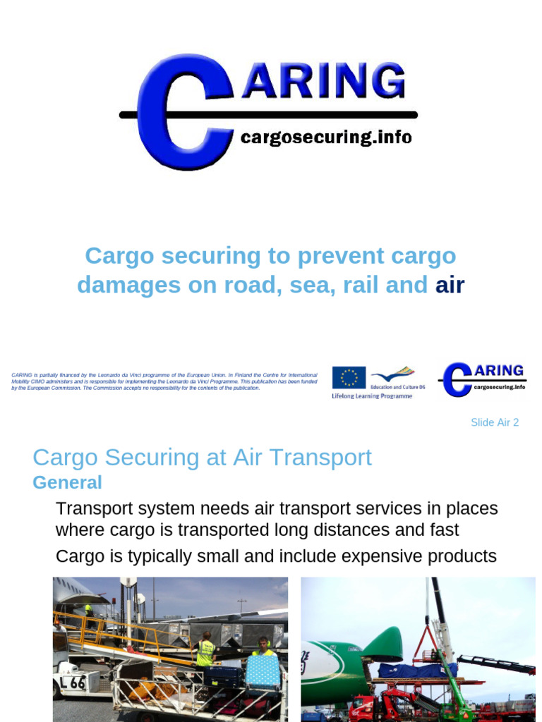 Cargo Securing Air | PDF | Cargo | Transport