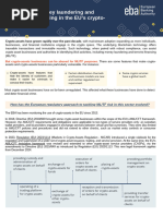 EBA ML/TF Risk Factors Compliance 2024 | PDF | Regulatory Compliance ...