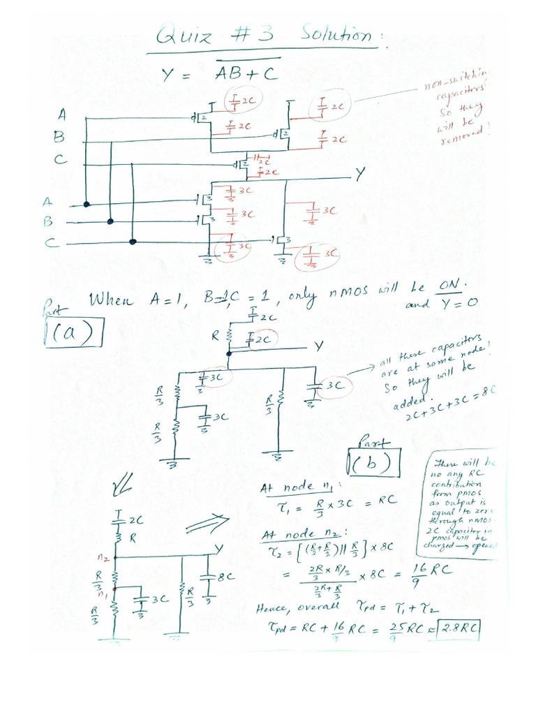 Quiz 3 Solution | PDF