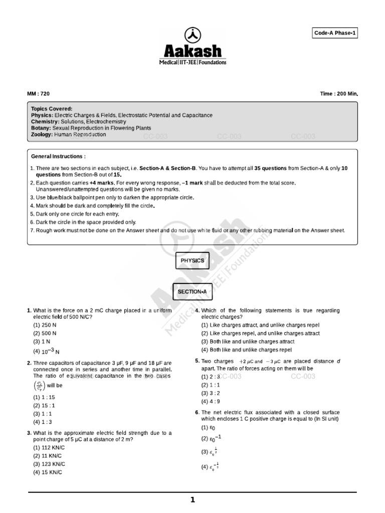 Term Test For Practice | PDF