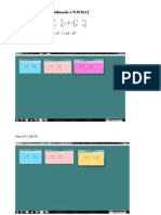 Exercicios de Matrizes Utilizando o WINMAT