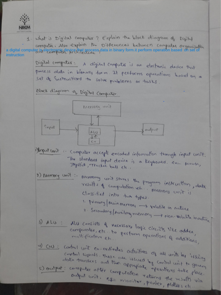 COA Assignment 1 | PDF