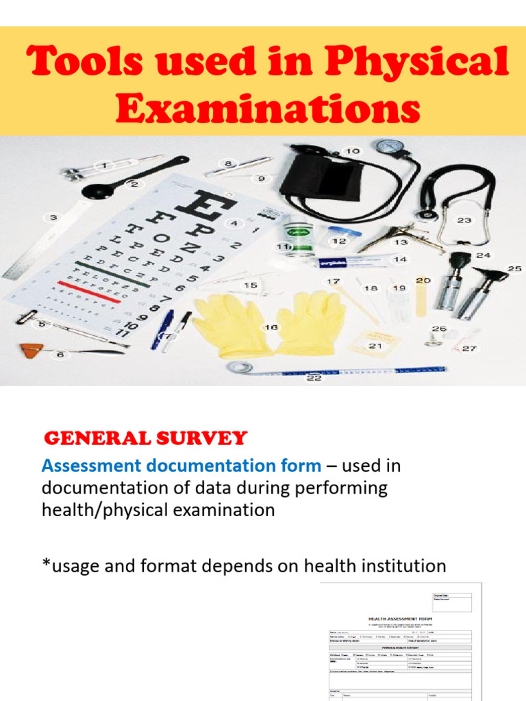 Physical Examination Tools Overview | PDF | Vagina | Nursing