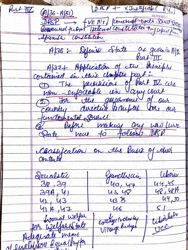 Hand Written Notes 1 | PDF