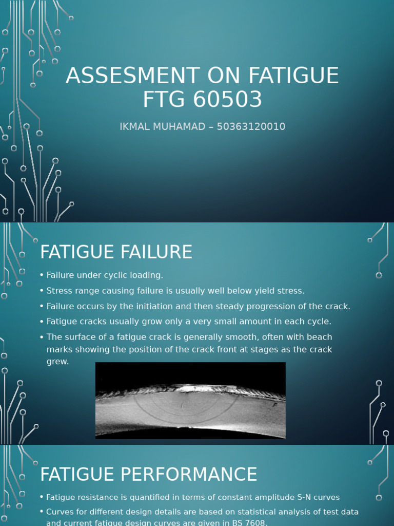 TIG Welding Fatigue Assessment Guide | PDF