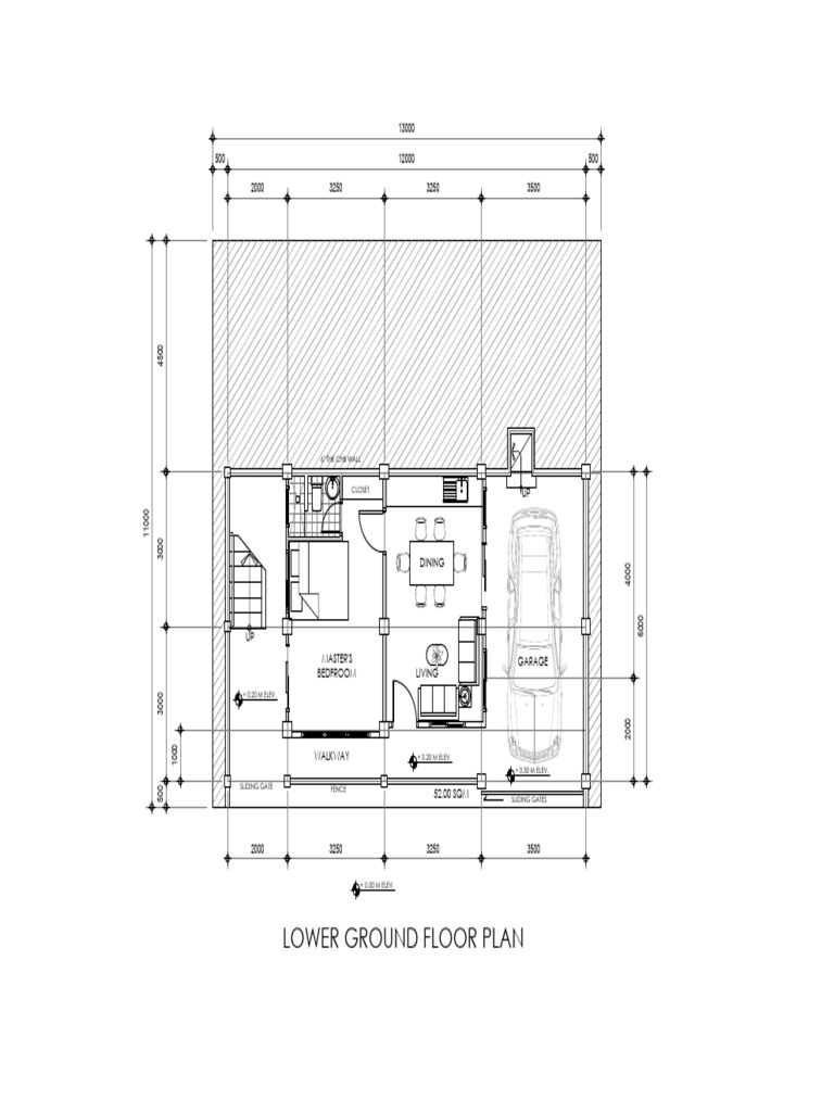 Lower Ground Floor Plan Layout | PDF