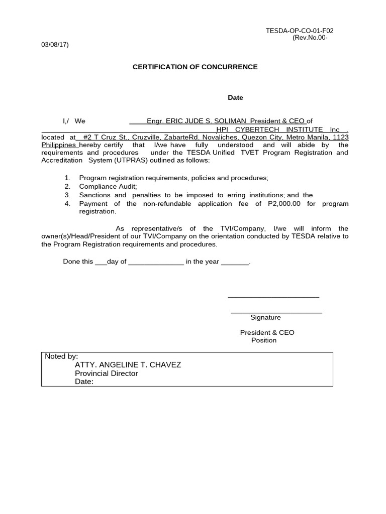 TESDA Program Registration Guide | PDF | Learning | Manual Transmission