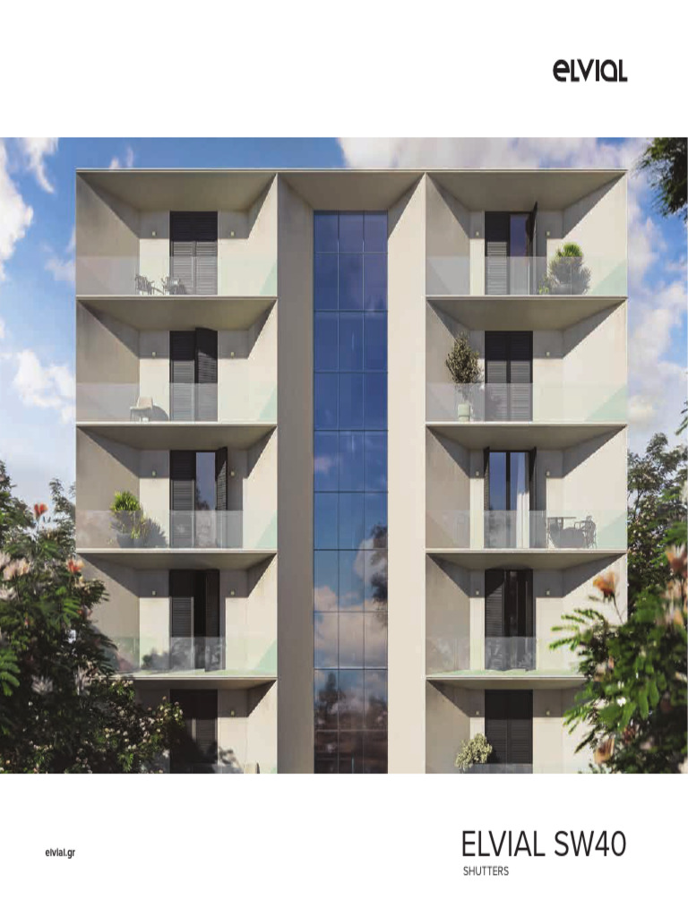 Elvial Shutter SW40 | PDF
