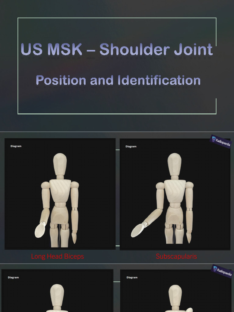 DN - US Shoulder Joint Position Illustration | PDF