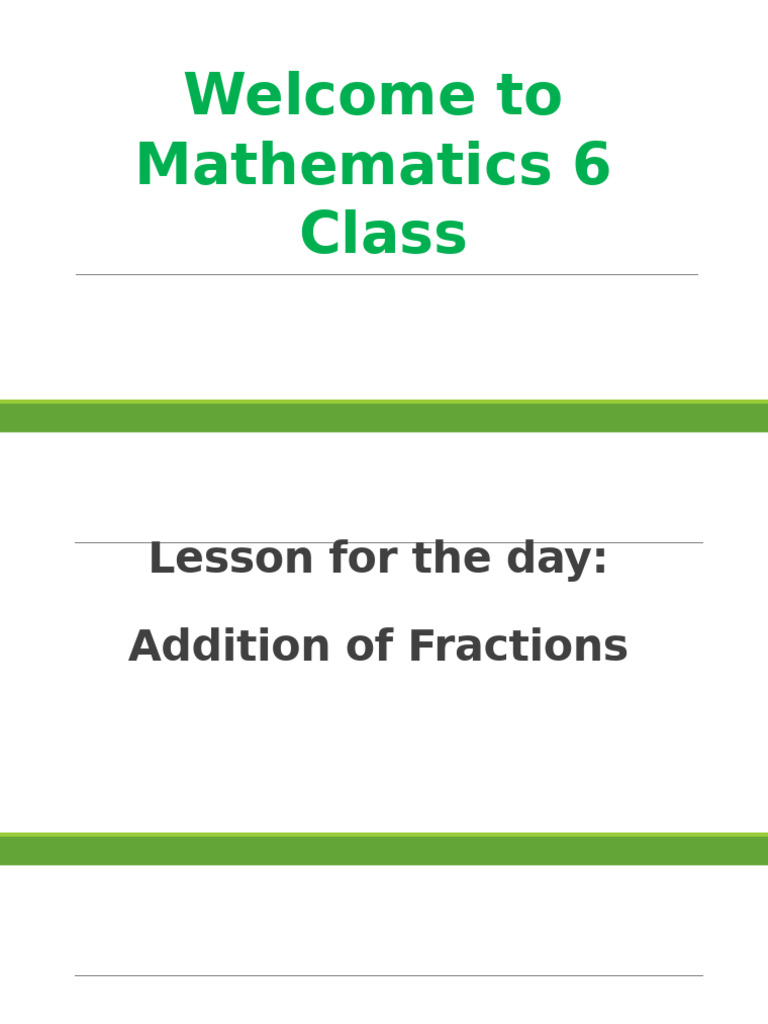 Week 1 Lesson 1 Math | PDF