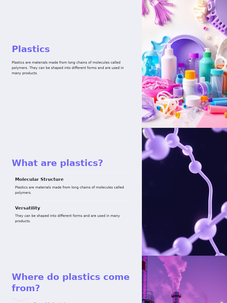 Understanding Plastics: Uses and Impact | PDF | Plastic | Recycling