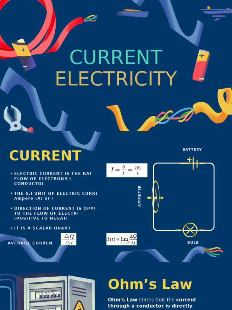 Understanding Electric Current and Resistance | PDF | Electric Current ...