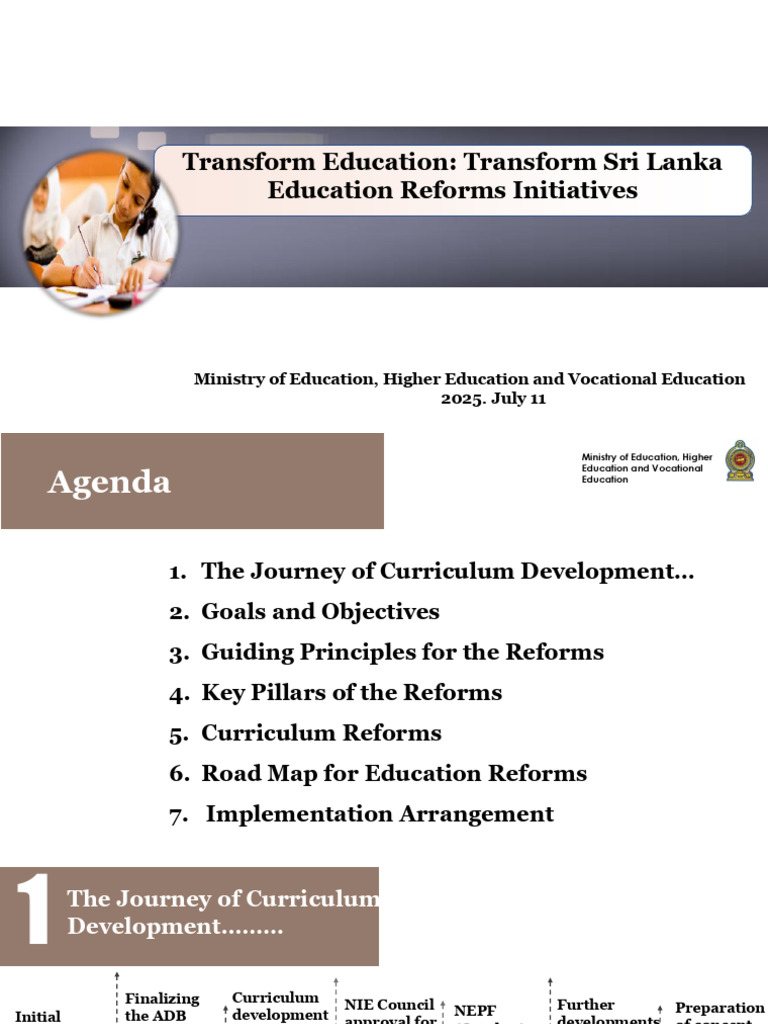 Sri Lanka Education Reforms 2026 Overview | PDF | Educational ...