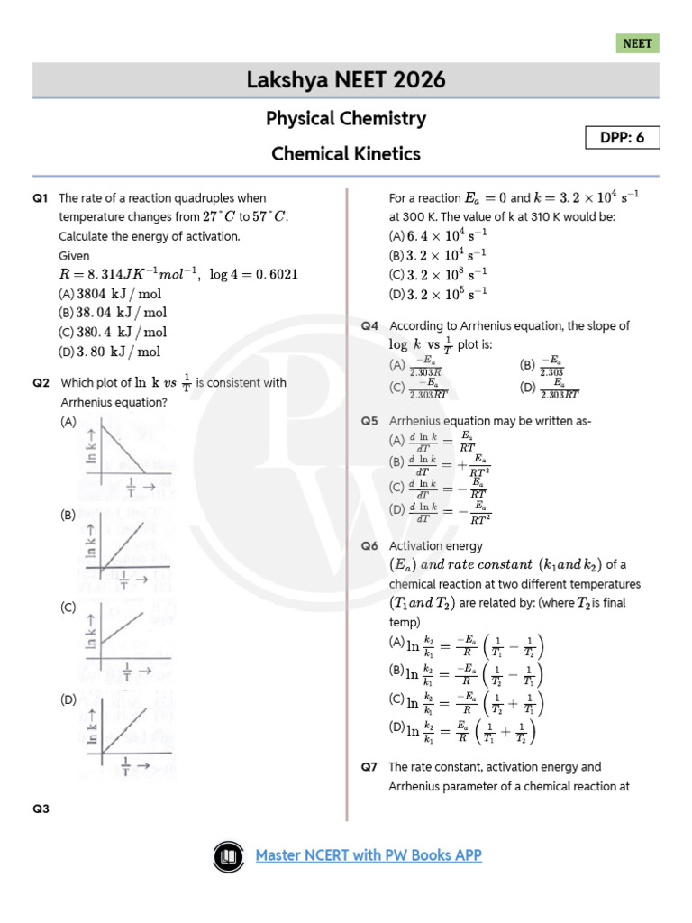 Reaction Rate and Temperature Effects | PDF | Reaction Rate ...