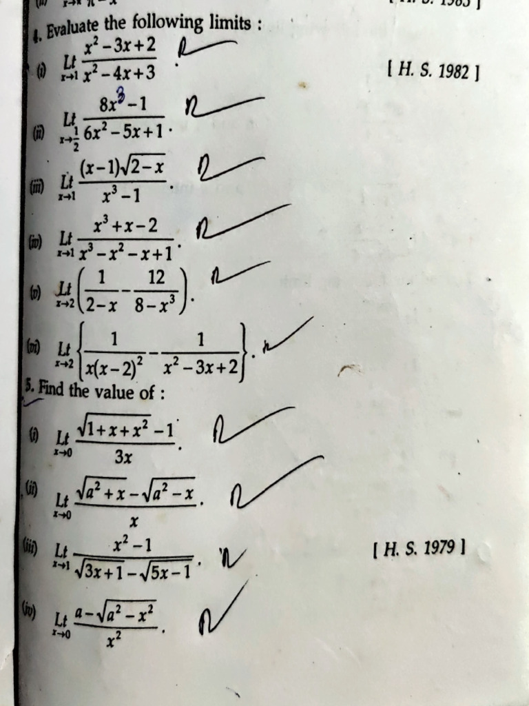 Limit 1 | PDF