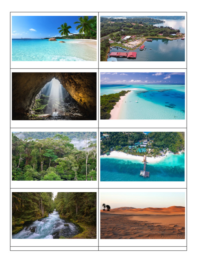 Geography Vocabulary Fill-in Activity | PDF