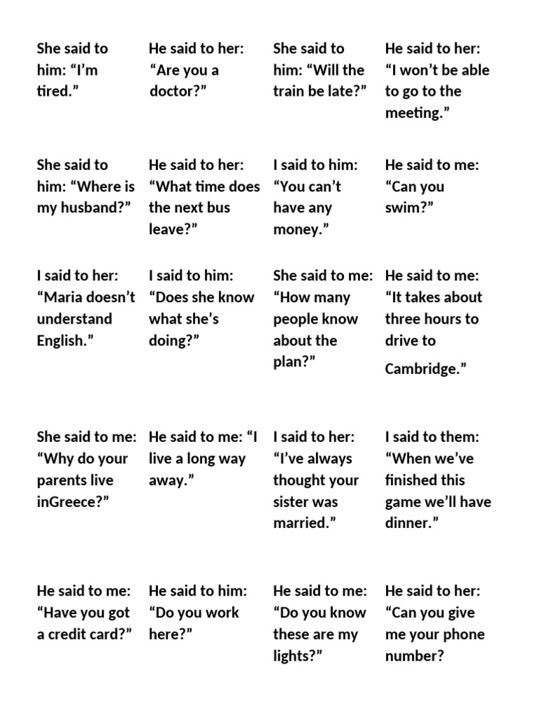 Conversational English Examples | PDF