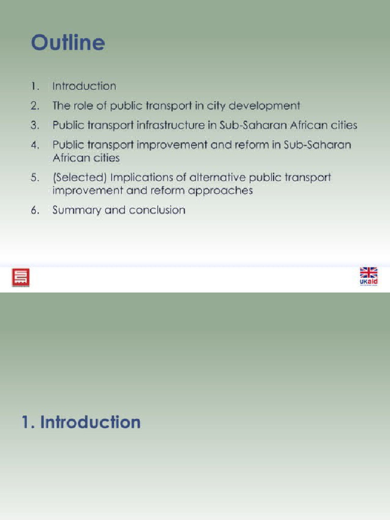 Public Transport | PDF