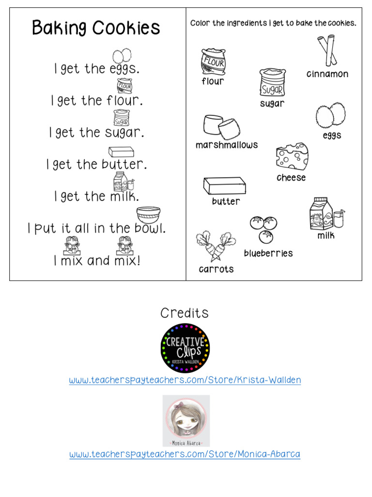 Baking Cookies | PDF