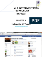 Electrical & Instrumentation Technology BKF1332: Hafizuddin W. Yussof