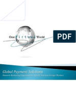 Global Payment Solutions: Network Marketing Organizations, Payroll, Overseas Foreign Workers