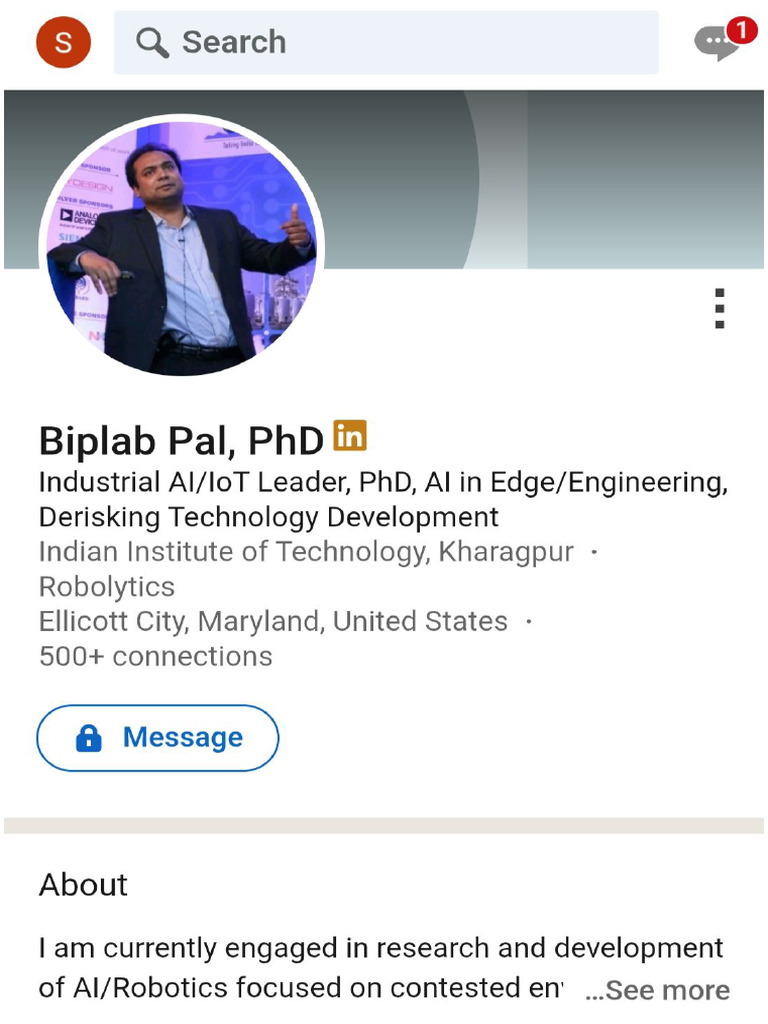 DR Biplab Pal - Polymath | PDF