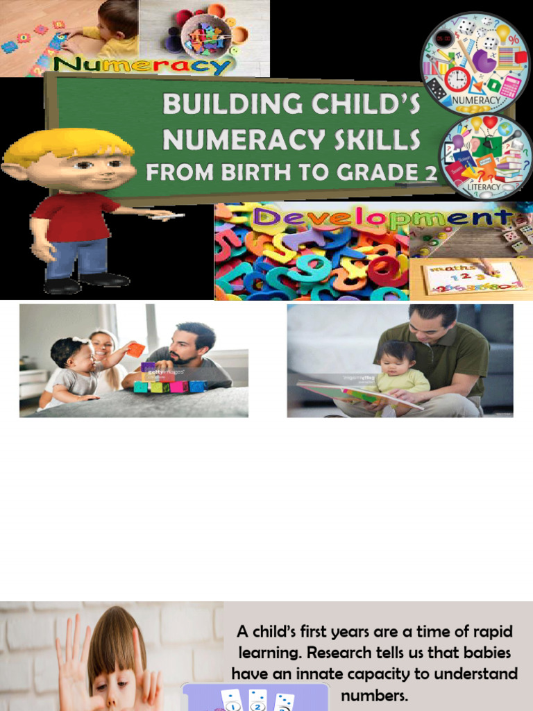 Early Numeracy Skills Development Guide | PDF