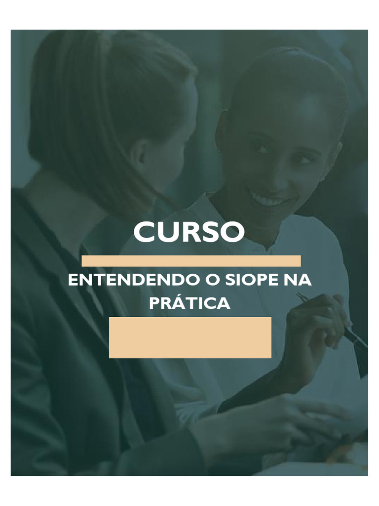 Entendendo o Siope Na Pratica 2023 | PDF | Crédito | Finanças e ...