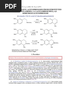 Organic Syntheses Collective Volume 6 | PDF | Distillation