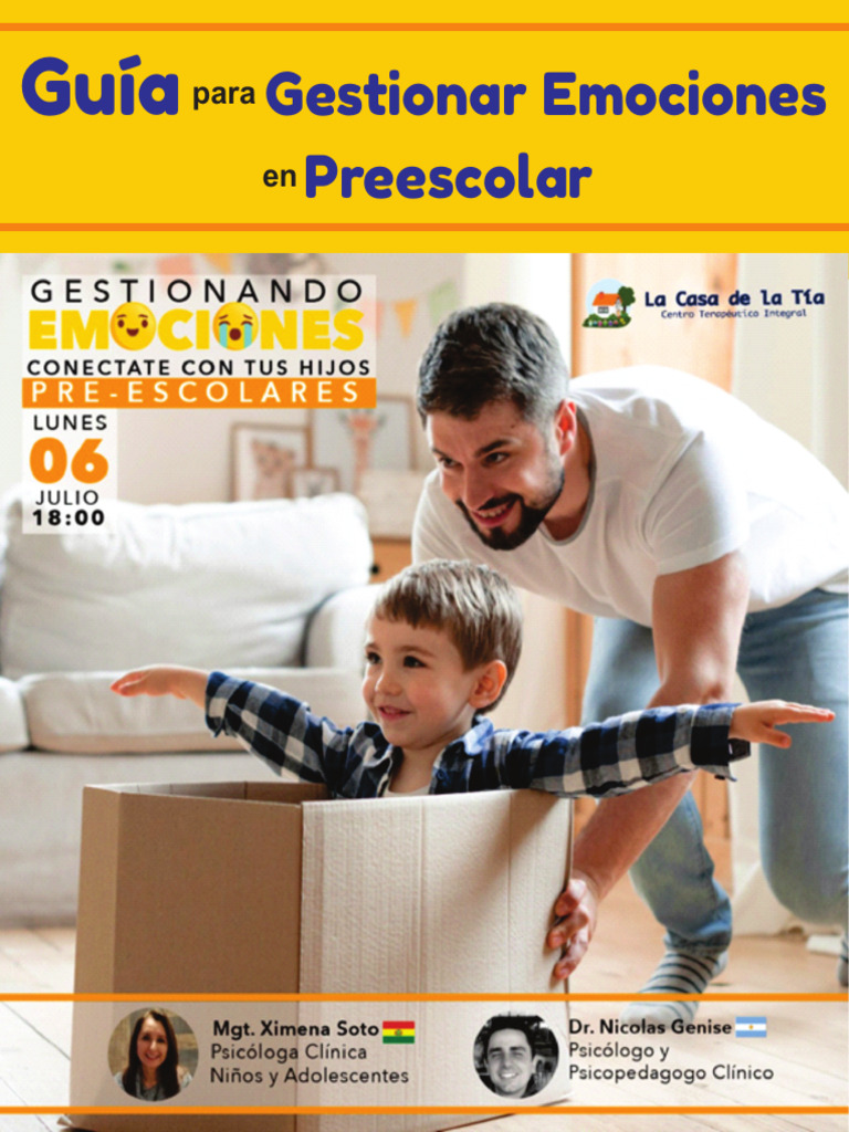Gestión Emocional en Niños de Preescolar | PDF | Las emociones ...