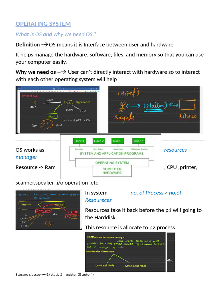 Understanding Operating Systems Basics | PDF | Process (Computing ...