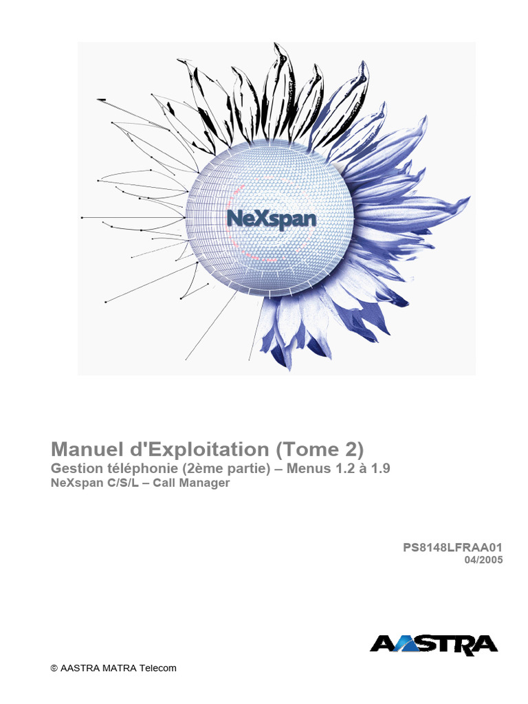 Gestion de la téléphonie NeXspan | PDF | Téléphonie | Télécommunications