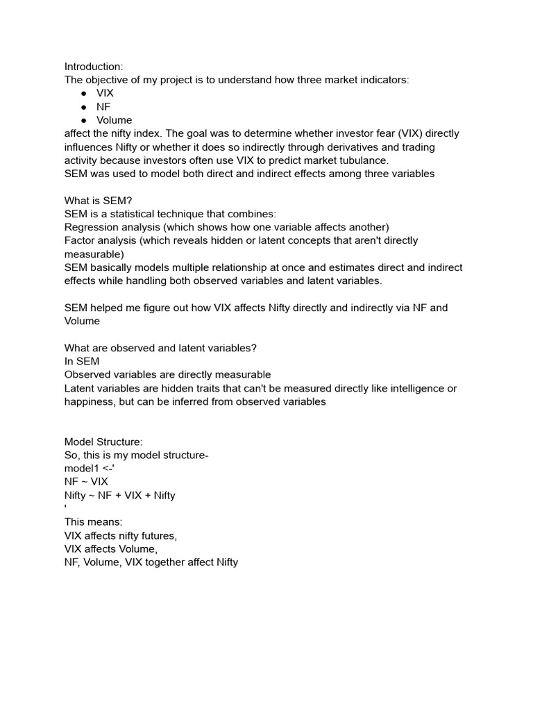 SEM Presentation Notes | PDF | Structural Equation Modeling | Data Analysis
