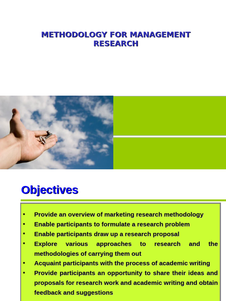 Marketing Research Methodology Guide | PDF | Methodology | Sampling ...