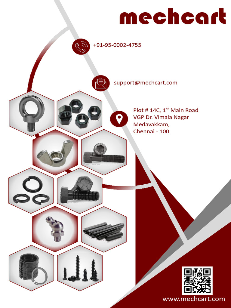 Mechcart Brochure Apr 2024 | PDF | Screw | Metalworking