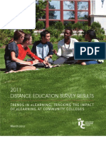 2011 Distance Education Survey Results by ITC