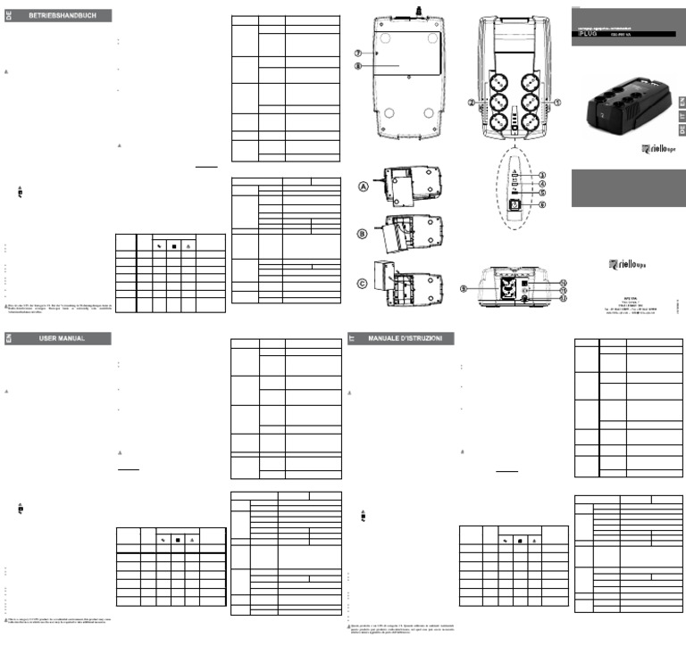 Manuale Utente SV5 (USV5MN0001E) | PDF