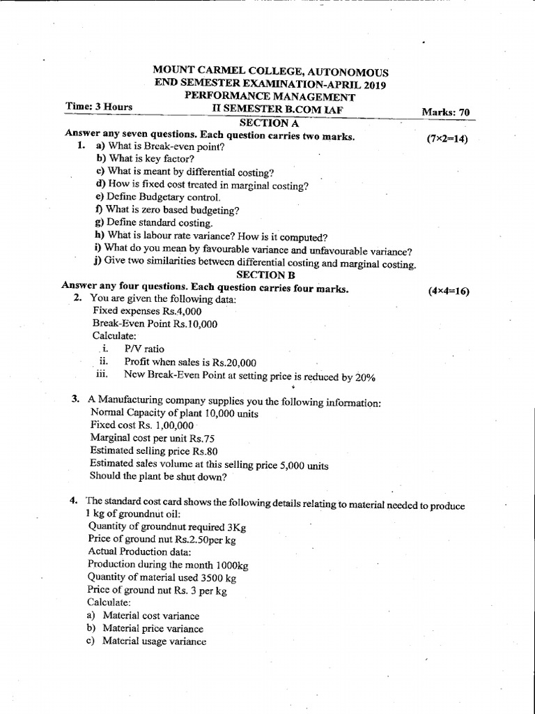2019 Apr-Performence Management | PDF