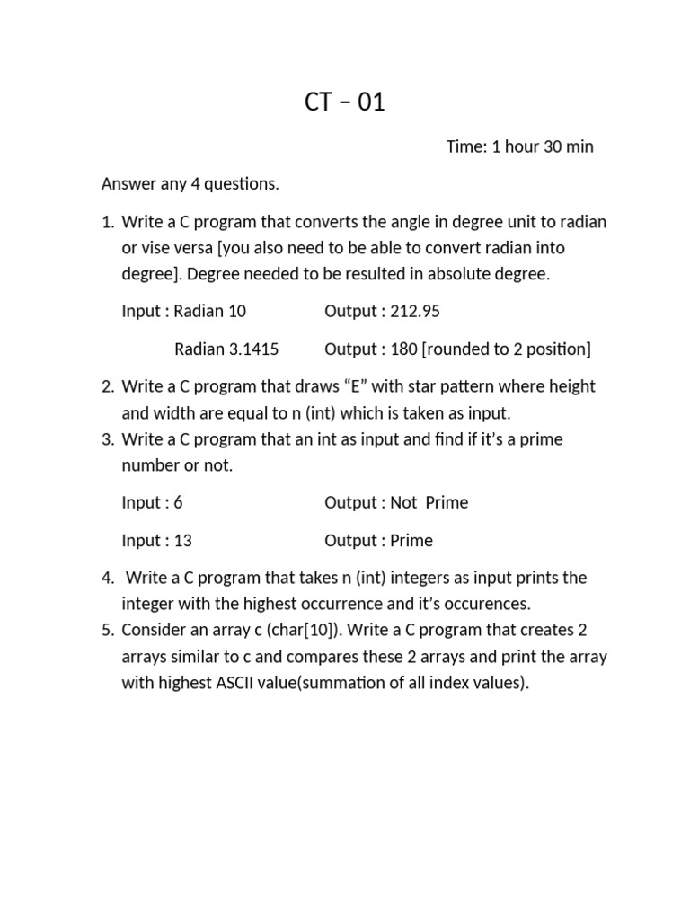 Question Mid Lab 1 | PDF